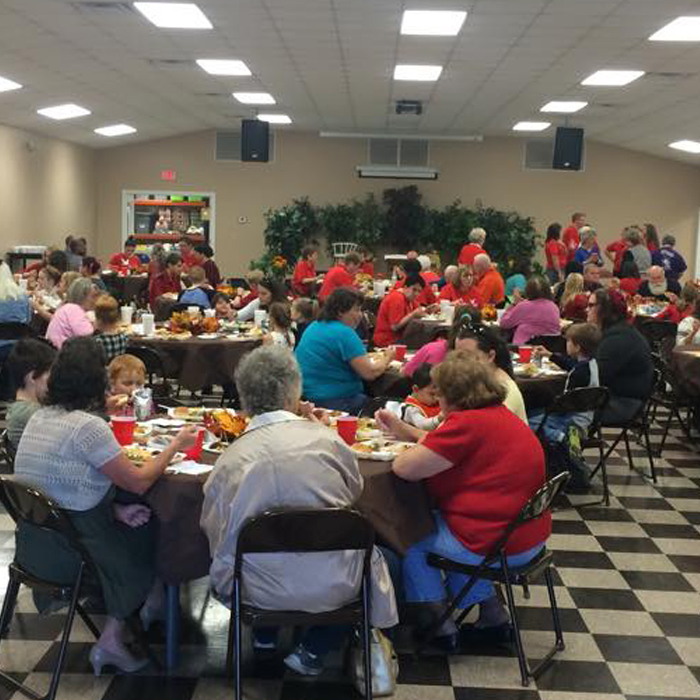 Thanksgiving Meal at the Mission of Hope Dora, Alabama